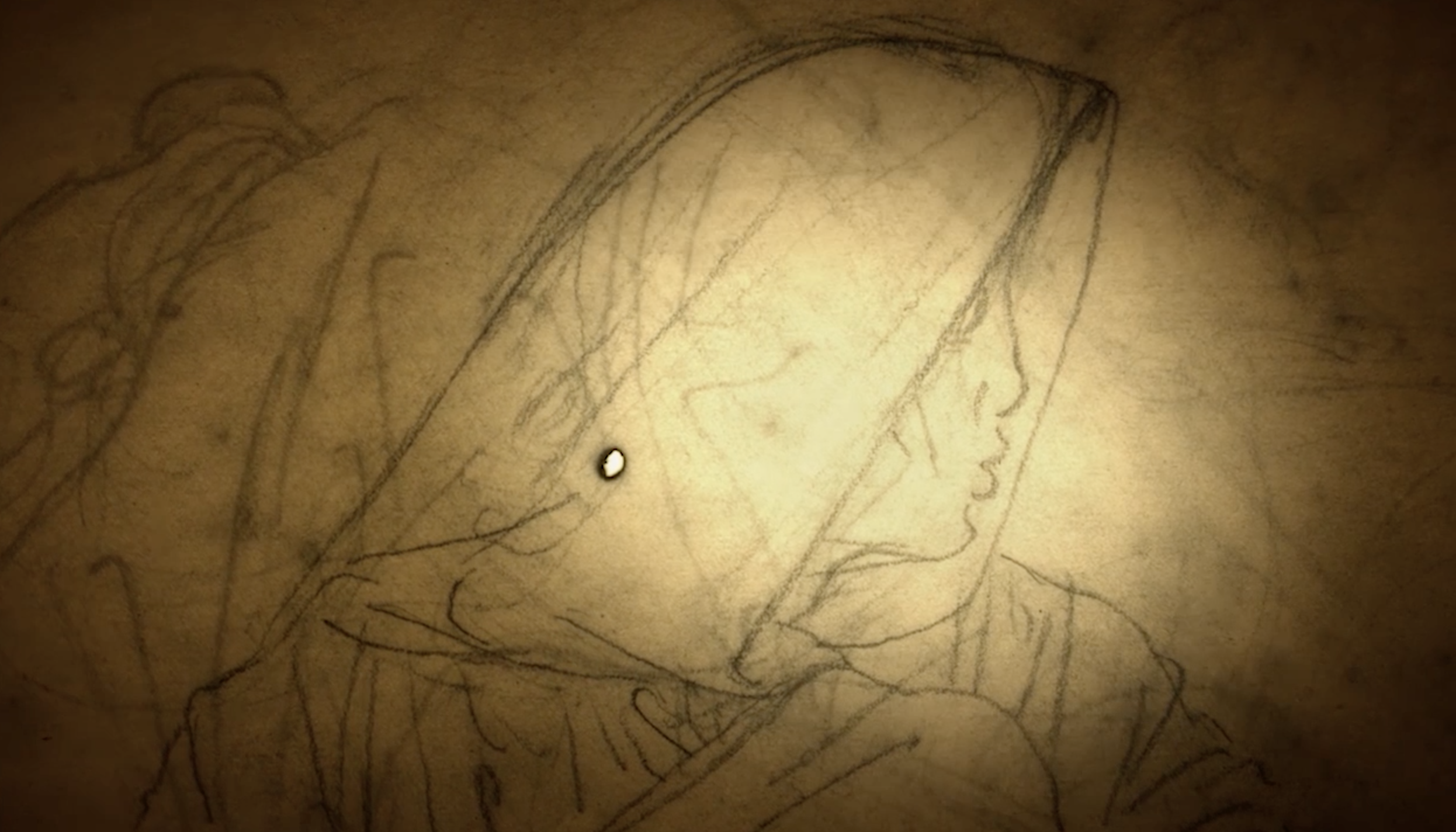 Croquis réalisé en 1939, source : Carnet du bazar Pomiès conservé par la famille Cañameras, image extraite du film Bartolí le dessin pour mémoire de Vincent Marie. 